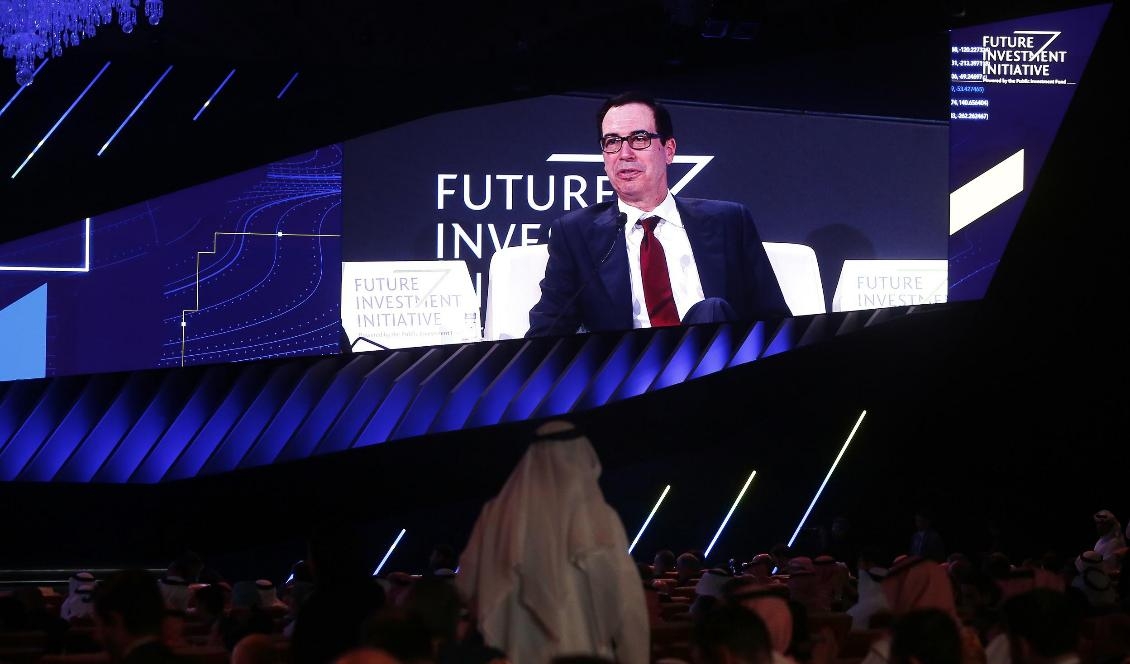 Sju länder aktiverar sanktioner mot bolag och privatpersoner med kopplingar till Iran samtidigt som USA:s finansminister Steven Mnuchin besöker Mellanöstern. Foto: Amr Nabil/AP/TT-arkivbild