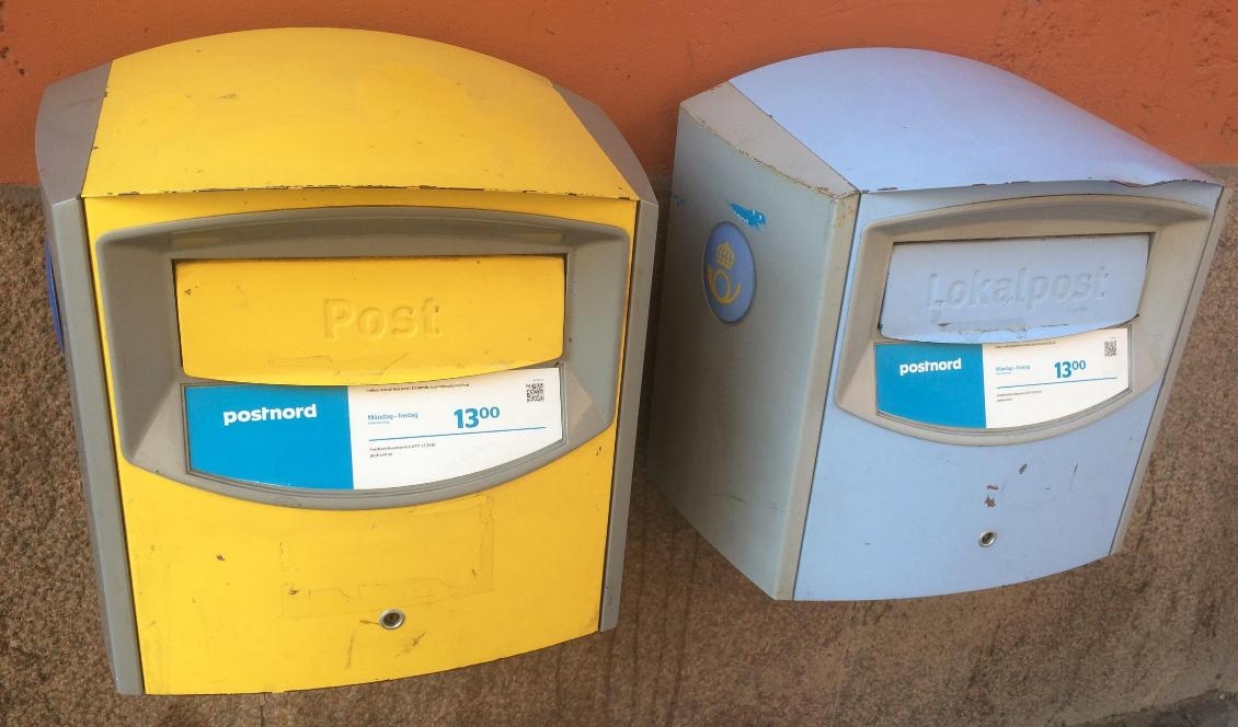 
Postnord tömde inte en postlåda på fem veckor. Foto: Tony Lingefors/Epoch Times                                                