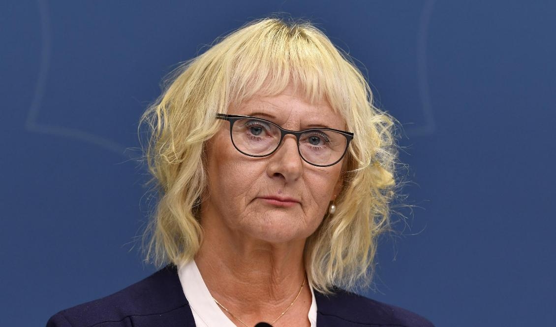 
Lena Micko blir ny civilminister efter Ardalan Shekarabi som tar över som socialförsäkringsminister efter Annika Strandhäll. Foto: Henrik Montgomery/TT                                                
