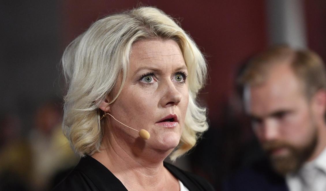 Socialdemokraternas partisekreterare Lena Rådström Baastad. Foto: Jonas Ekströmer/TT-arkivbild