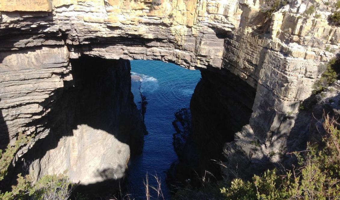 

Tasman Arch i Tasman National Park på östra Tasmanien. Foto: ElPhantomero/CC BY-SA 4.0                                                                                            