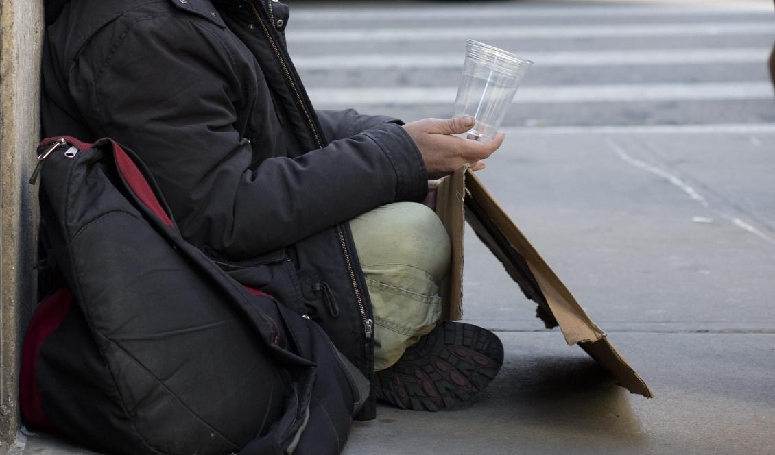 Ett tiotal kommuner i landet vill införa någon form av begränsning av tiggeri. Foto: Epoch Times-arkivbild
