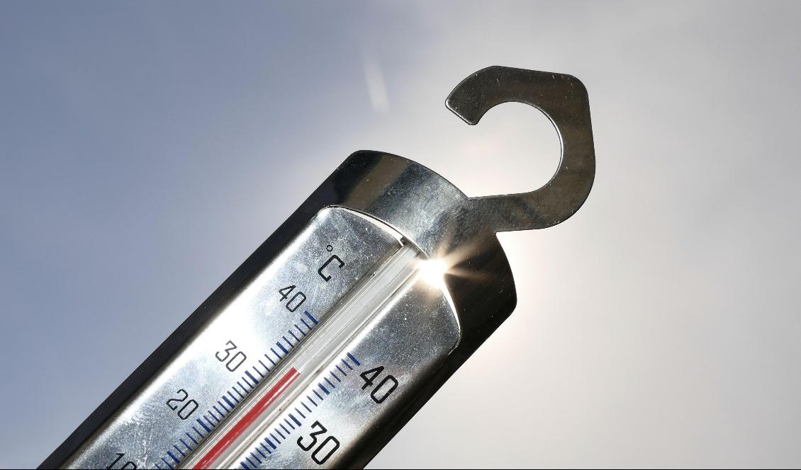 Temperaturen varierade kraftigt i landet under juli, med både rekordvärme och rekordkyla. Foto: Johan Nilsson/TT-arkivbild