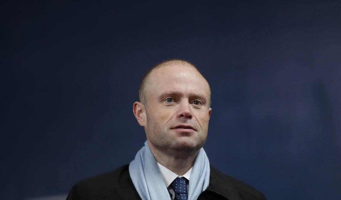 Maltas avgående premiärminister Joseph Muscat. Foto: Christian Hartmann/AP/TT-arkivfoto