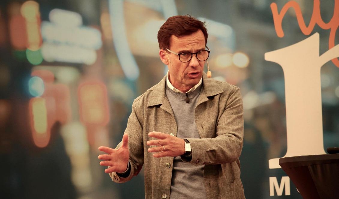 Moderaternas partiledare, Ulf Kristersson. Foto: Susanne W Lamm/Epoch Times-arkivbild