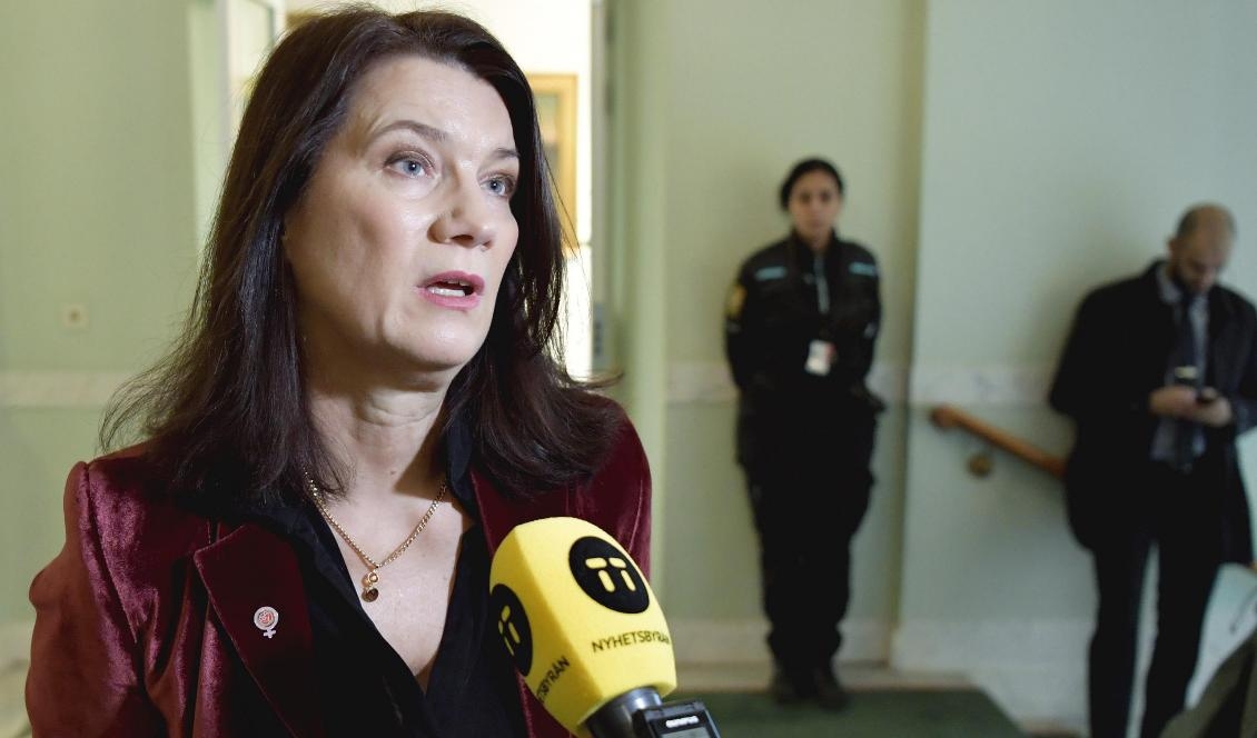 
Utrikesminister Ann Linde (S). Foto: Anders Wiklund/TT-arkivbild                                                