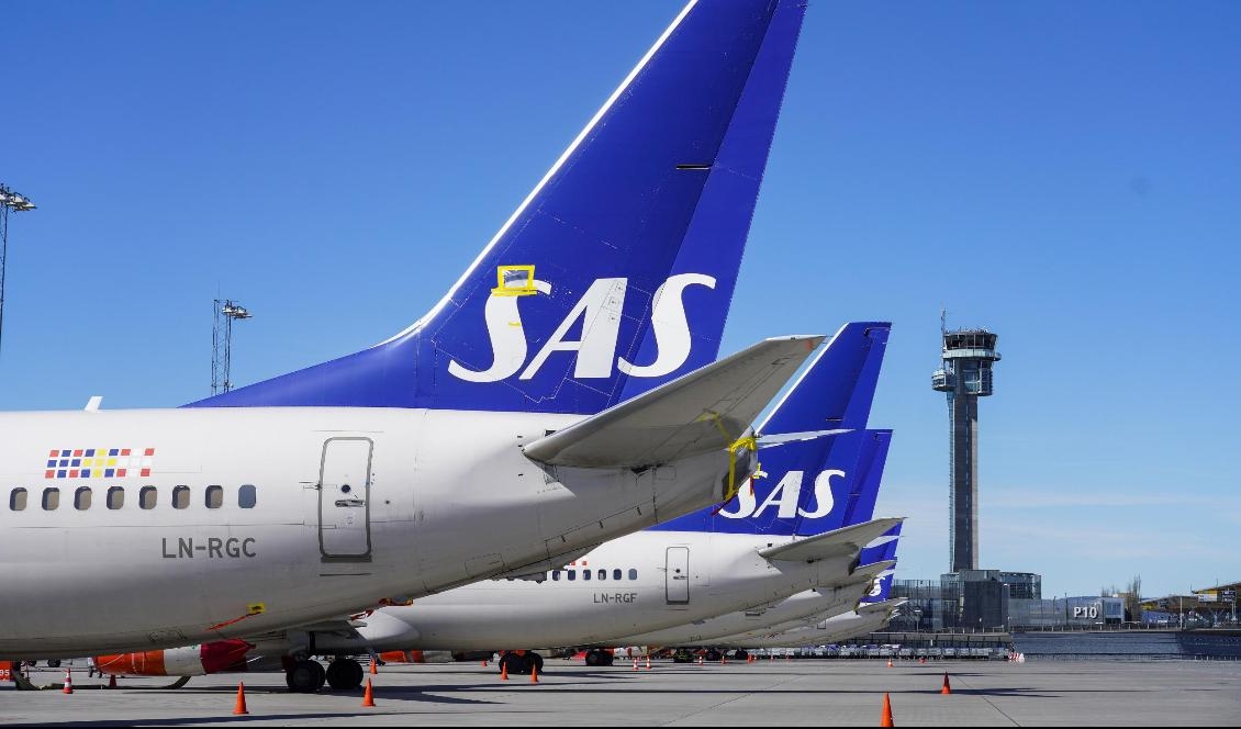 
5 000 varslas från SAS. Foto: Håkon Mosvold Larsen/NTB/TT-arkivbild                                                