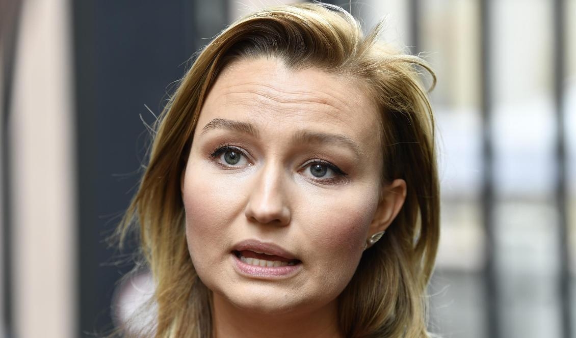 Kristdemokraternas partiledare Ebba Busch (KD). Foto: Henrik Montgomery/TT