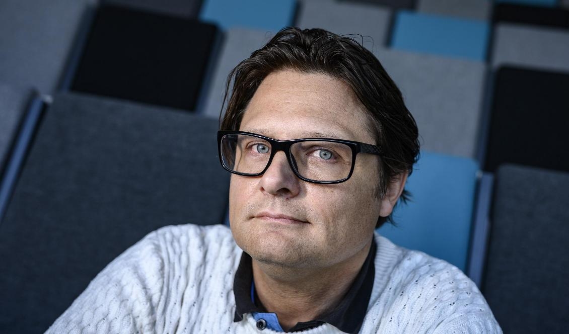 Mattias Liedholm, rektor på Prästamosseskolan i Skurup. Foto: Johan Nilsson/TT-arkivbild