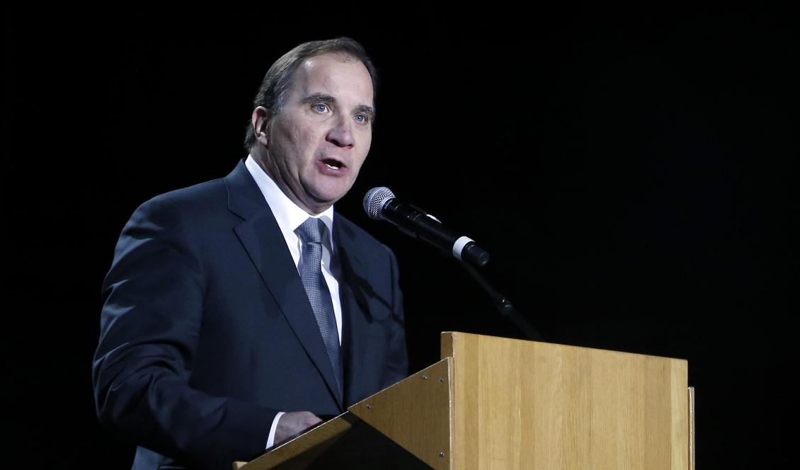 Socialdemokraternas partiledare Stefan Löfven under ett tal i Malmö den 31 oktober 2016. Foto: Michael Campanella/Getty Images