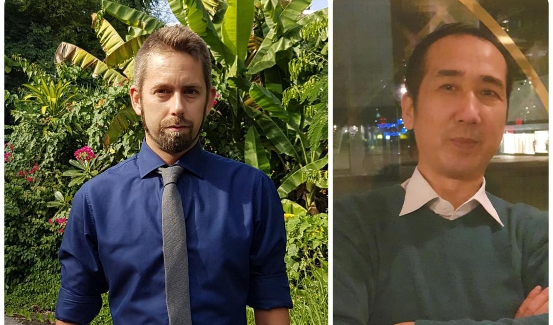 


Peter Dahlin (vä), grundare av människorättsorganisationen Safeguard Defenders har bidragit med kunskap om det kinesiska rättssystemet i fallet med Li Zhihuis (hö) utlämning till Kina. Foto: Privat                                                                                                                                    