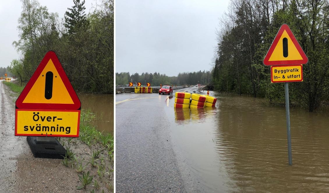 
Många larmade om översvämningar efter det häftiga regnovädret i östra Svealand på onsdagen. Arkivbild. Foto: Sofia Drevemo                                            