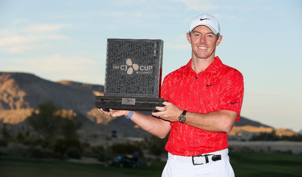 

Nordirländaren Rory McIlroy vann tourtävlingen i golf 
Foto: Christian Petersen/Getty Images
                                                                                         
