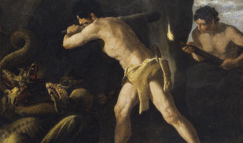 
”Herkules och hydran” 1634, av Francisco de Zurbarán. Foto: Public Domain                                            