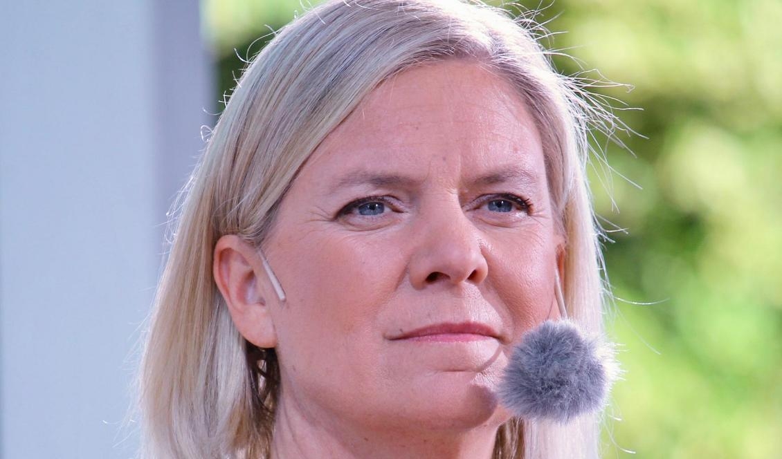 Statsminister Magdalena Andersson (S). Foto: Susanne W. Lamm