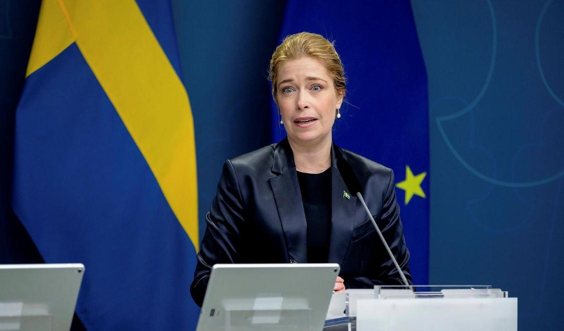 
Minister Annika Strandhäll (S). Foto: Magnus Liljegren/Regeringskansliet                                            