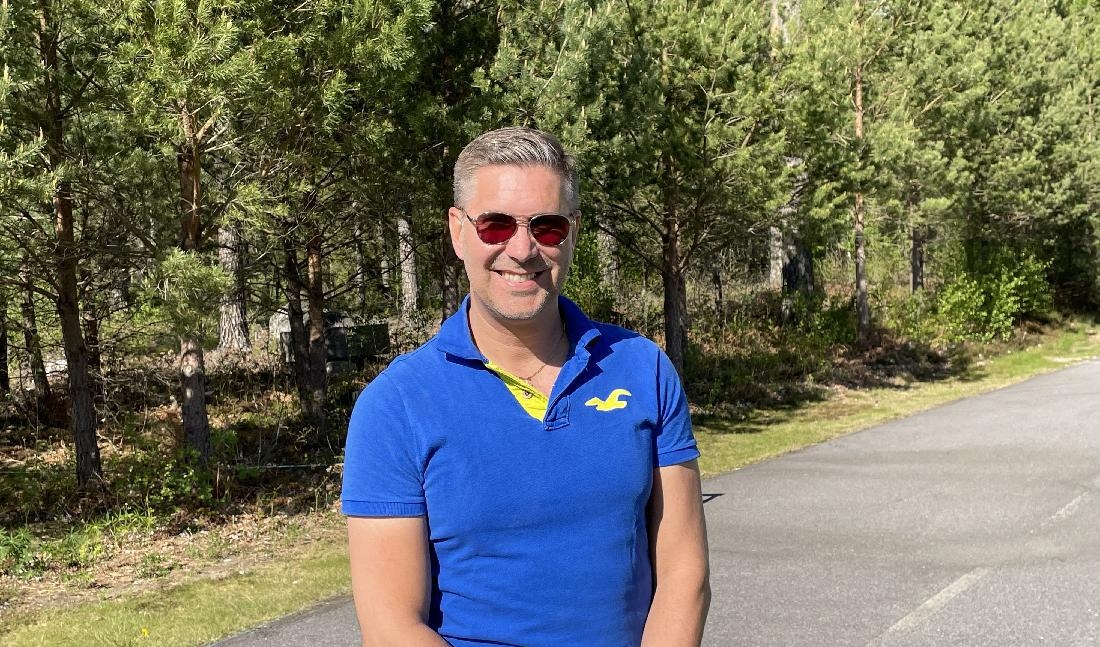 
David Ekerbring har spelat golf i snart två år. Tidigare har han ägnat sig åt andra bollsporter såsom fotboll, tennis och padel. Foto: Göran Jacobson                                            