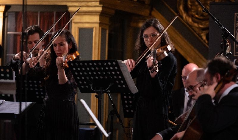 
Den franska ensemblen Les Talens Lyriques framförde barockmusik under invigningen av Stockholm Early Music Festival. Foto: Pablo Palmeri                                            