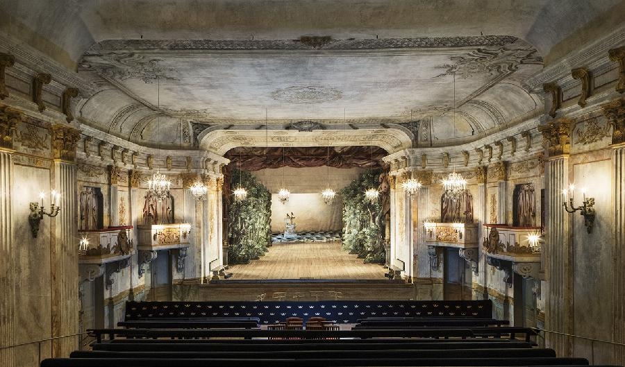 
Drottningholms Slottsteater är tillsammans med Drottningholms slott och den omgivande slottsparken upptaget på Unescos världsarvslista. Foto: Tove Falk Olsson                                            