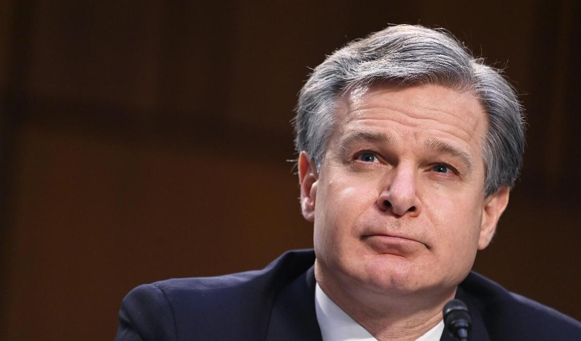 


FBI-chefen Christopher Wray. Foto: Mandel Ngan/POOL/AFP via Getty Images                                                                                                                                    