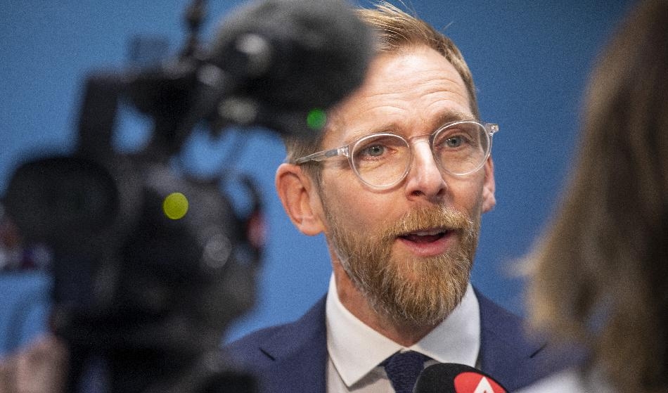 

Jakob Forssmed sticker inte under stol med att friidrott är hans favoritsport.
Bild på Jonas. Foto: Jesper Hammarlund                                                                                        