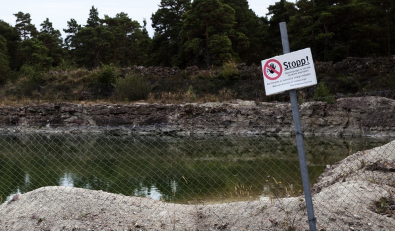 Konflikten om stenbrytningen i Ojnareskogen är långdragen. Arkivbild. Foto: Stig Hammarstedt/TT