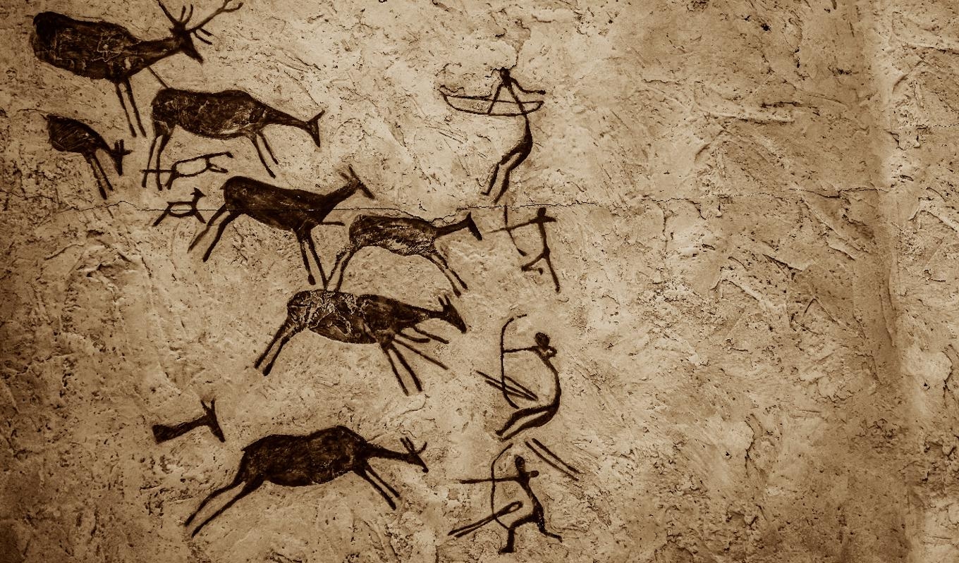 Under stenåldern åkte motionen snålskjuts på aptitcentrum. I dag släntrar vi bort till fikarummet för att se om det finns något ätbart. Foto: Shutterstock