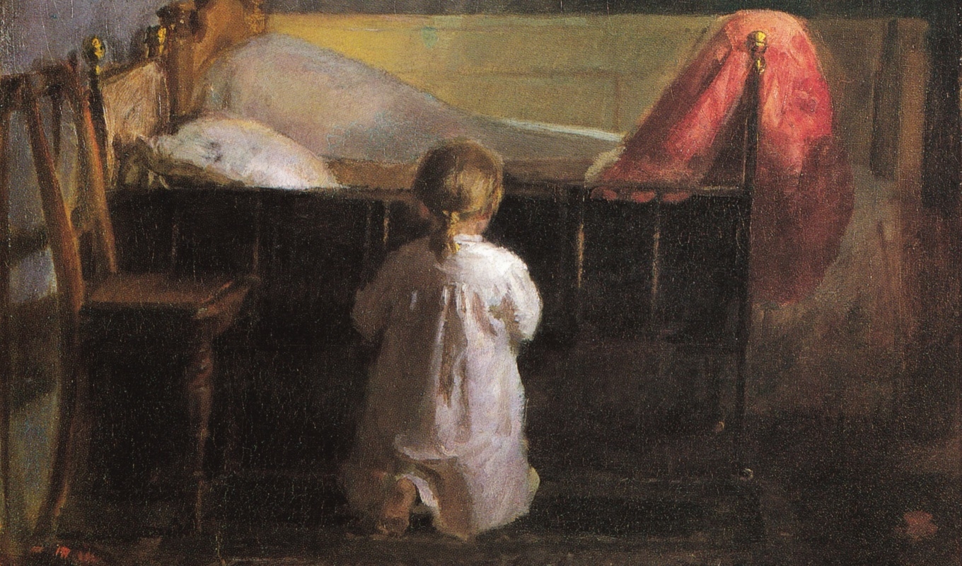 För Weil är vårt lämnande av plats till Gud ett slags bön. Inte en bön som påkallar, utan inväntar, Guds uppmärksamhet. Foto: Anna Ancher