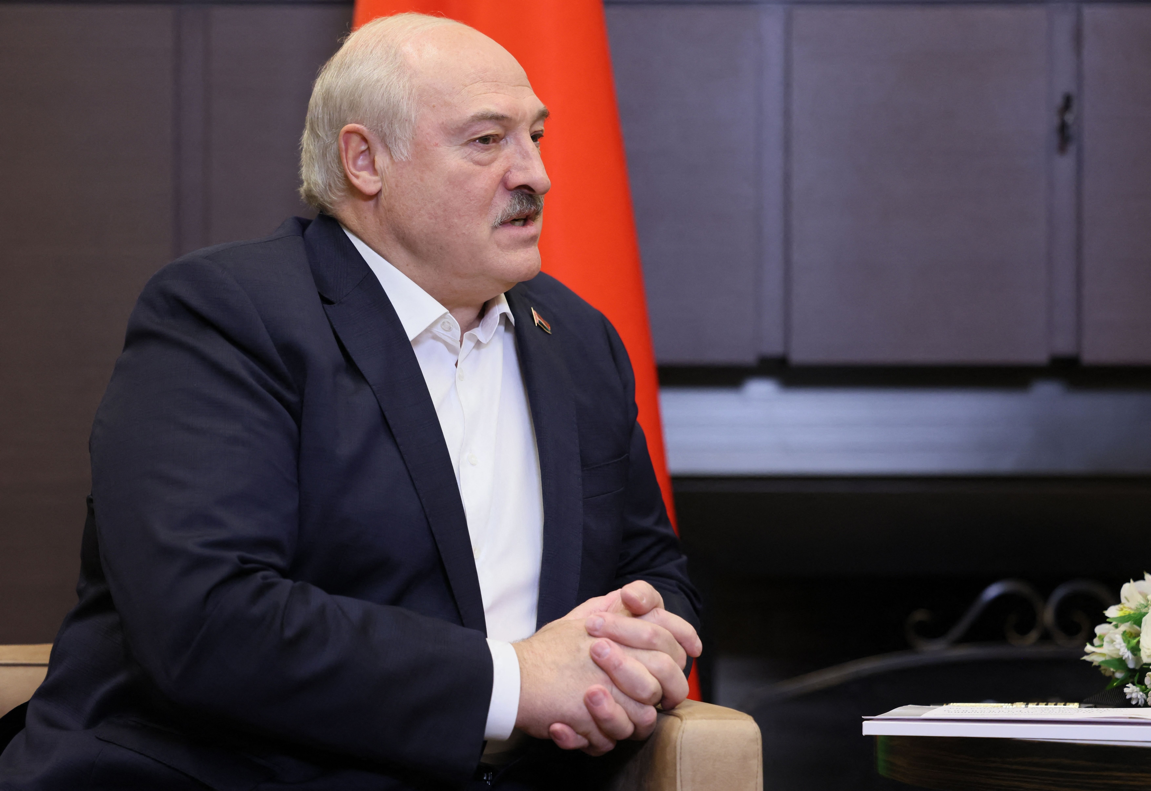 Belarus ledare Alexander Lukasjenko. Foto: Mikhail Metzel/POOL/AFP via Getty Images