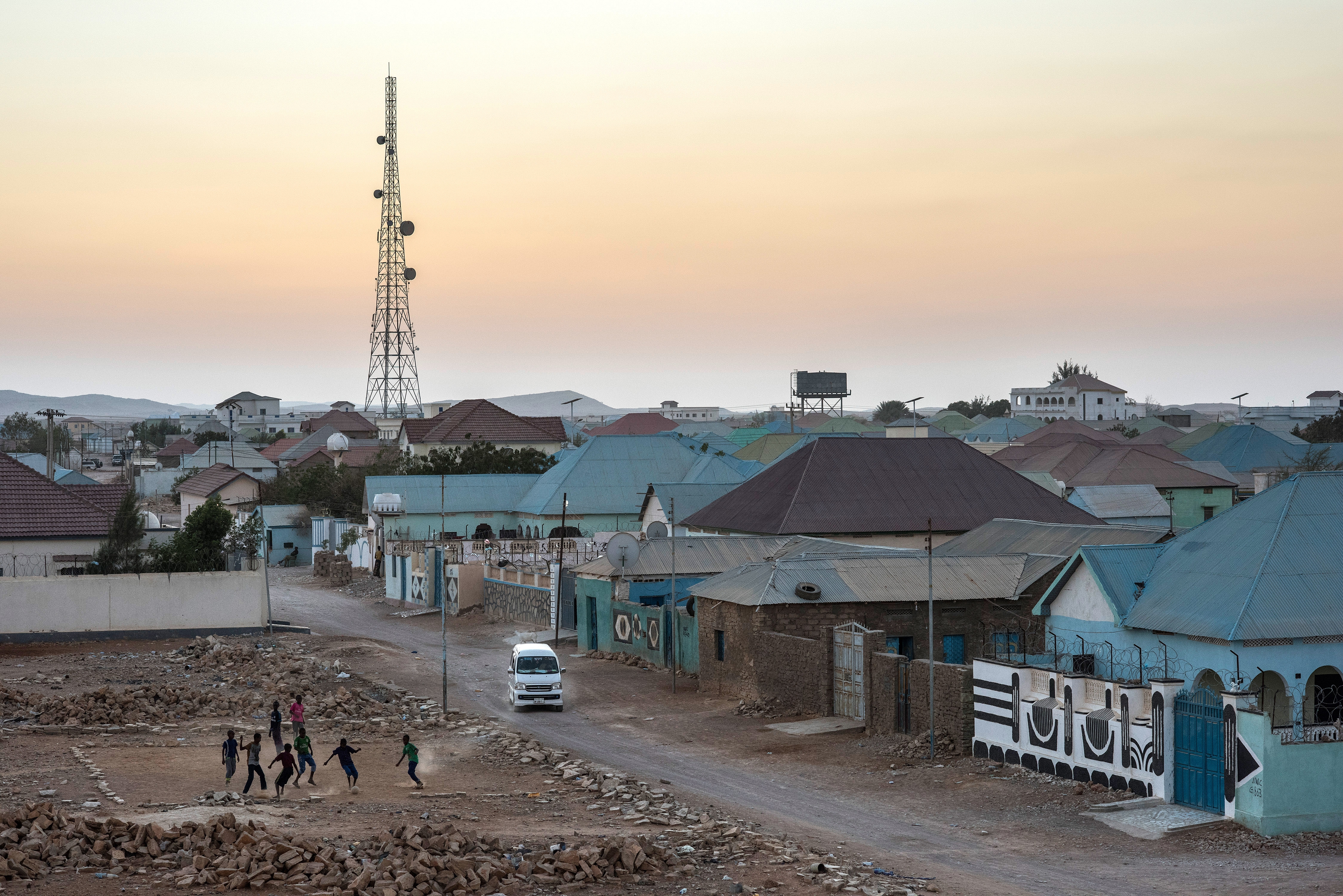 På bilden ses Garowe, huvudstaden i delstaten Puntland i Somalia. Foto: Andrew Renneisen/Getty Images