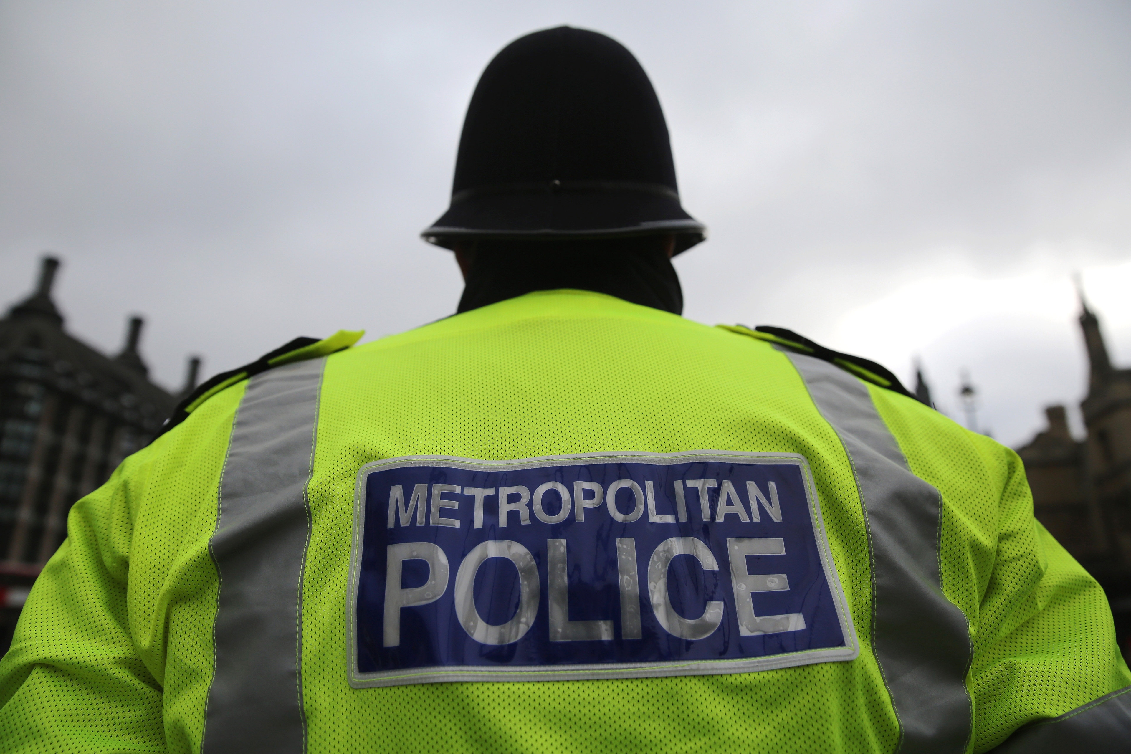 På fredagen attackerade en iransk journalist i London. Antiterrorpolisen utreder nu händelsen. Foto: Dan Kitwood/Getty Images