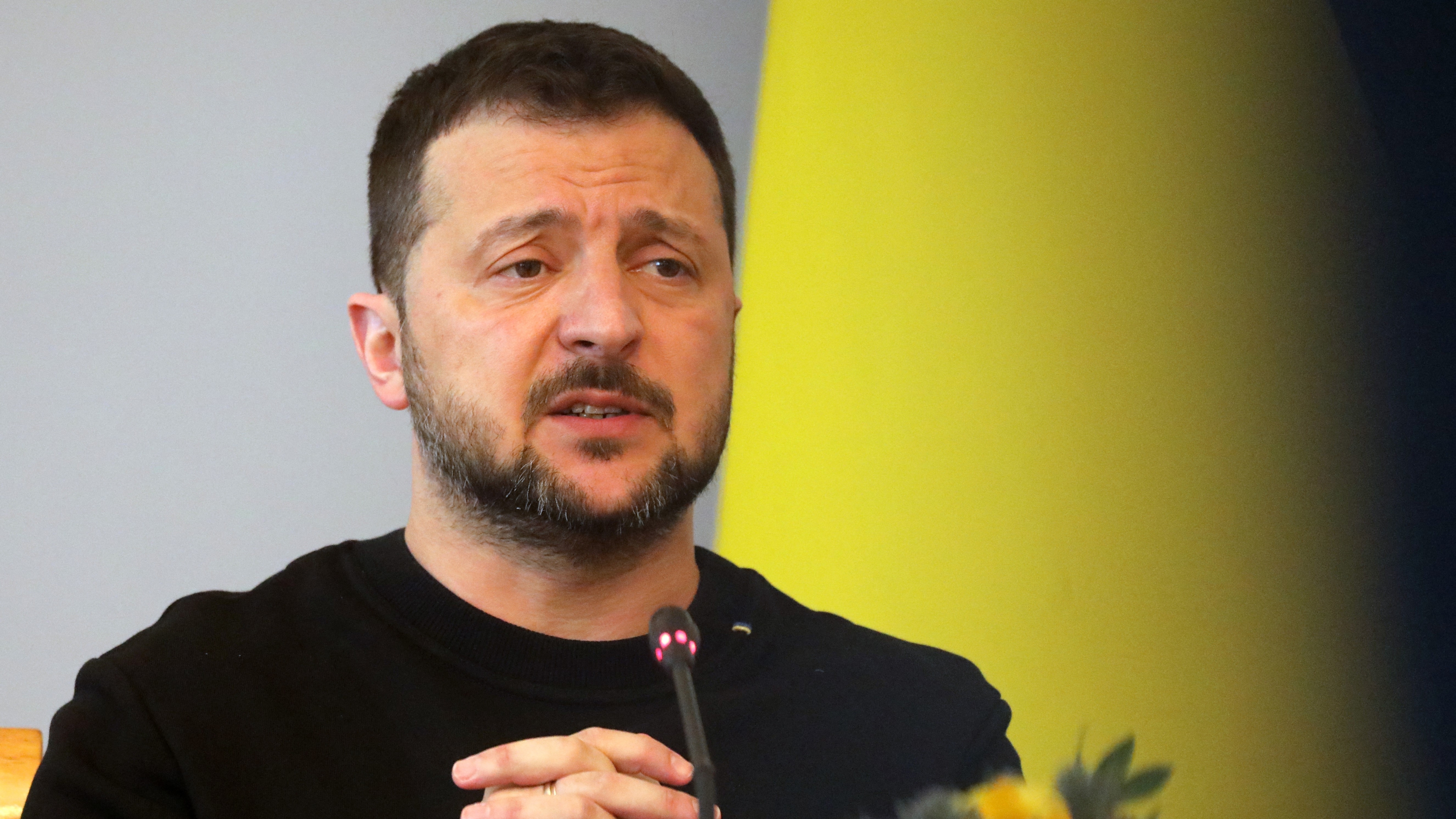 Ukrainas president Volodymyr Zelenskyj. Foto: Petras Malukas/AFP via Getty Images
