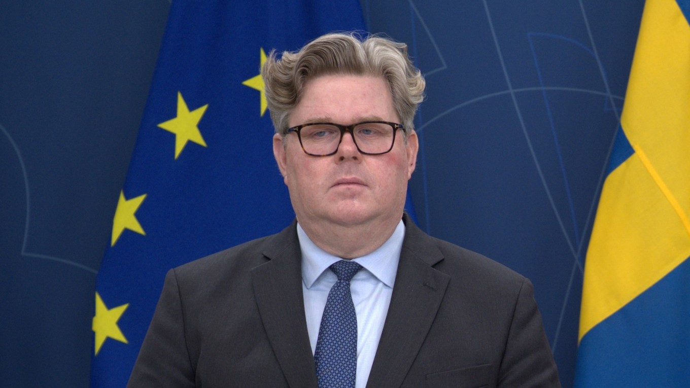 Justitieminister Gunnar Strömmer (M). Foto: Roger Sahlström