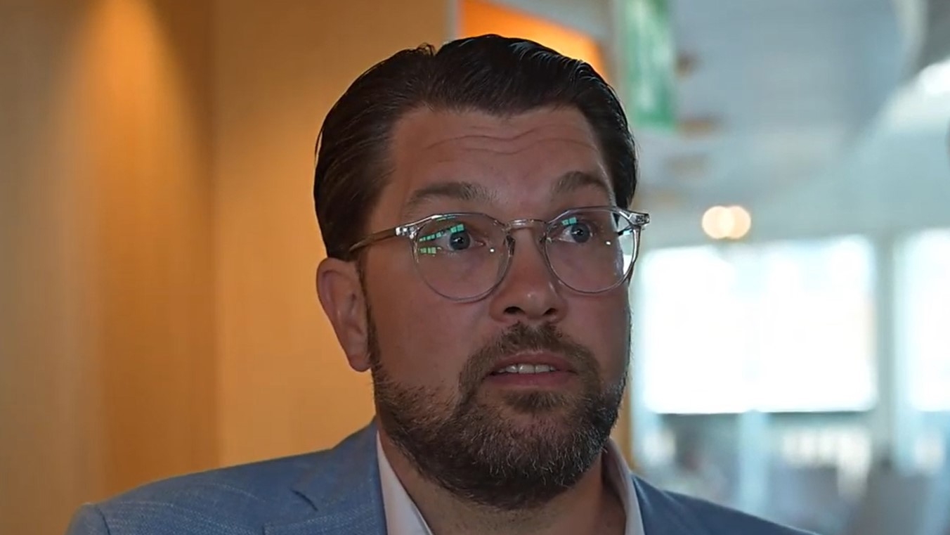 SD:s ledare Jimmie Åkesson. Foto: Roger Sahlström