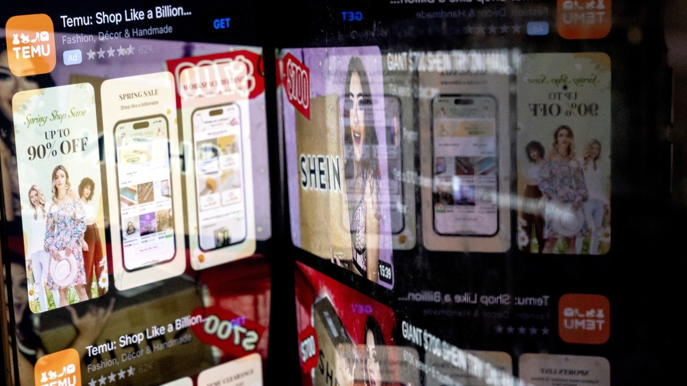 Svensk Handel oroas över Temu och Sheins framfart på den svenska marknaden. Och man menar att det är dags för regeringen att ”sätta ned foten i frågan”. Foto: Stefani Reynolds/AFP via Getty Images