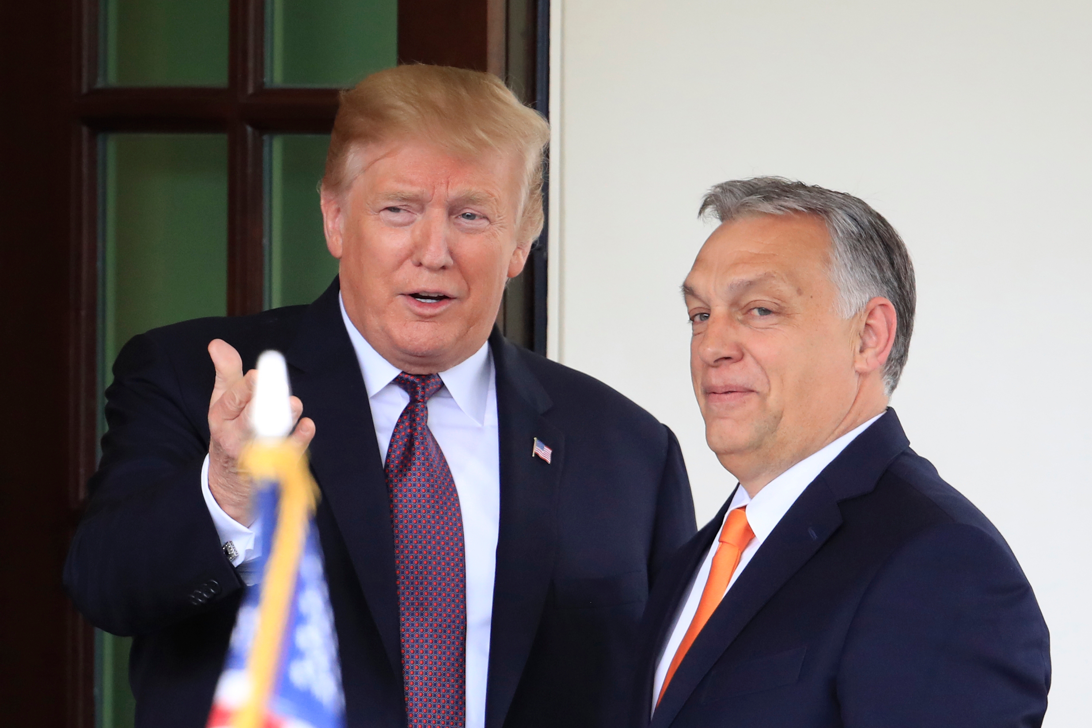 Donald Trump och Viktor Orbán vid ett tidigare möte i maj 2019. Arkivbild. Foto: Manuel Balce Ceneta/AP/TT