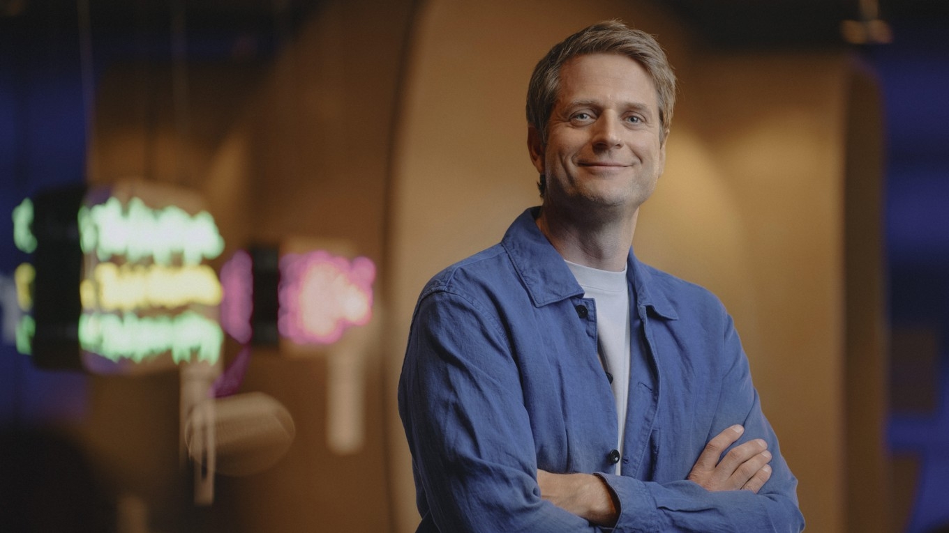 Klarnas vd och medgrundare Sebastian Siemiatkowski hoppas nya saldokonton med ränta ska locka kunder att sätta in pengar på en ny typ av konton hos betaltjänsten. Foto: Martin Öberg/Klarna/TT