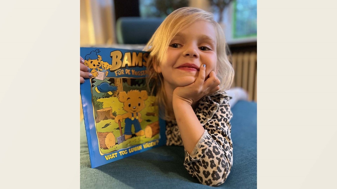 ”Bamse för de yngsta” har nu getts ut i 100 nummer. Foto: Malin Esaiasson