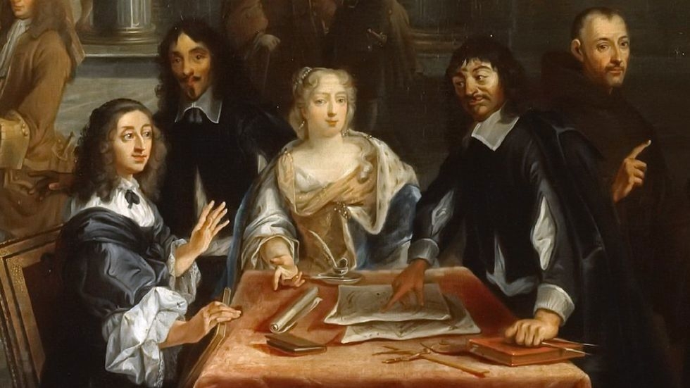 René Descartes (1596–1650) var lärare till drottning Kristina. Målning av Pierre Louis Dumesnil (1698–1781). Foto: Public Domain