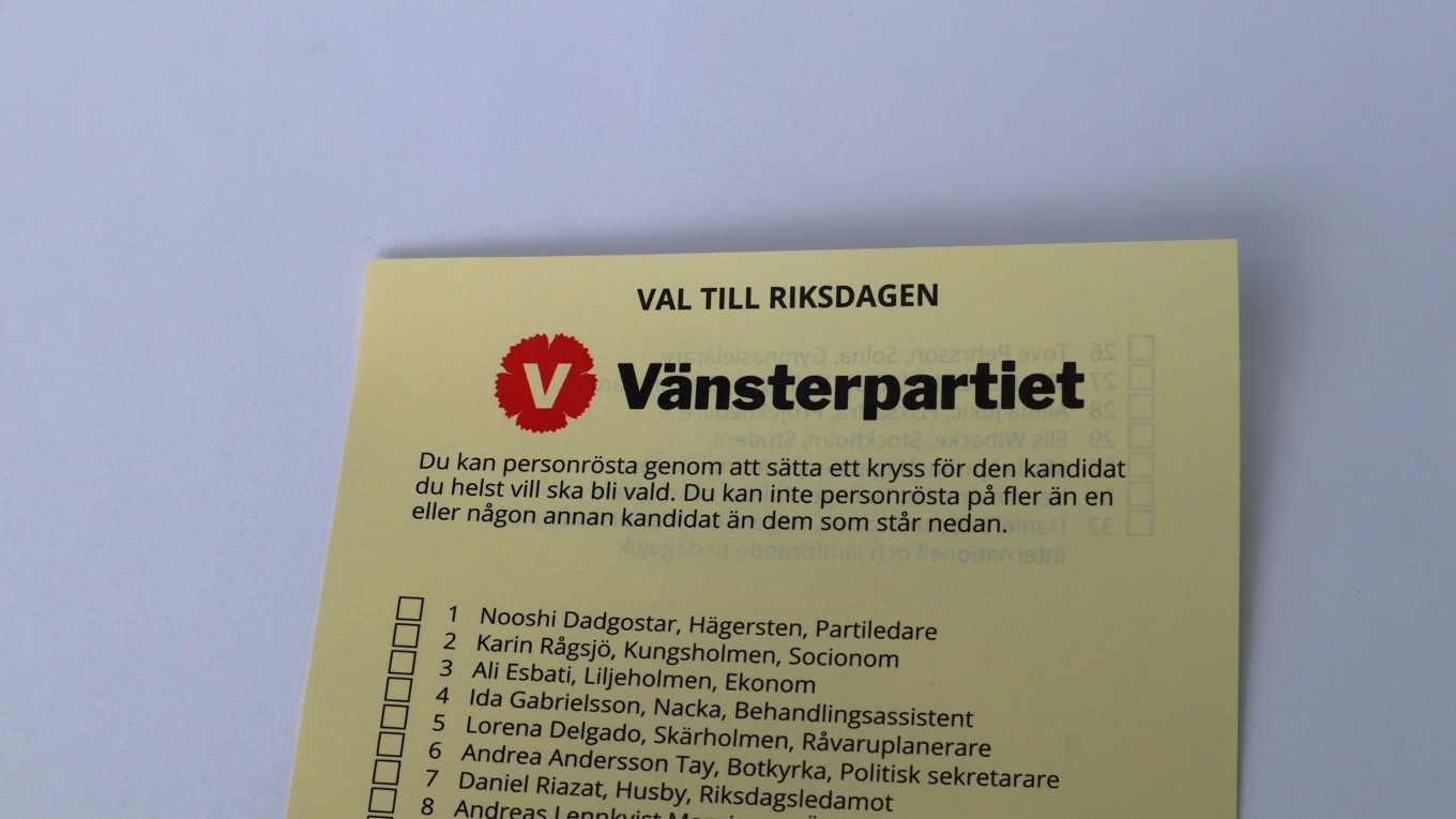Vänsterpartiet har åter hamnat i blåsväder efter att det visat sig att en representant från den terrorklassade organisationen PFLP deltog på ett årsmöte med partiet i Angered. Foto: Shutterstock