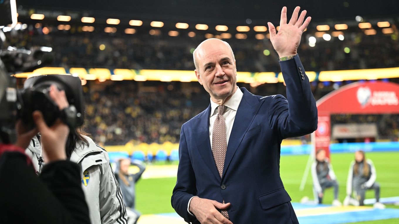 Reinfeldt har lobbat för att fotbollen ska få mer pengar av Riksidrottsförbundet.
Foto: Fredrik Sandberg/TT