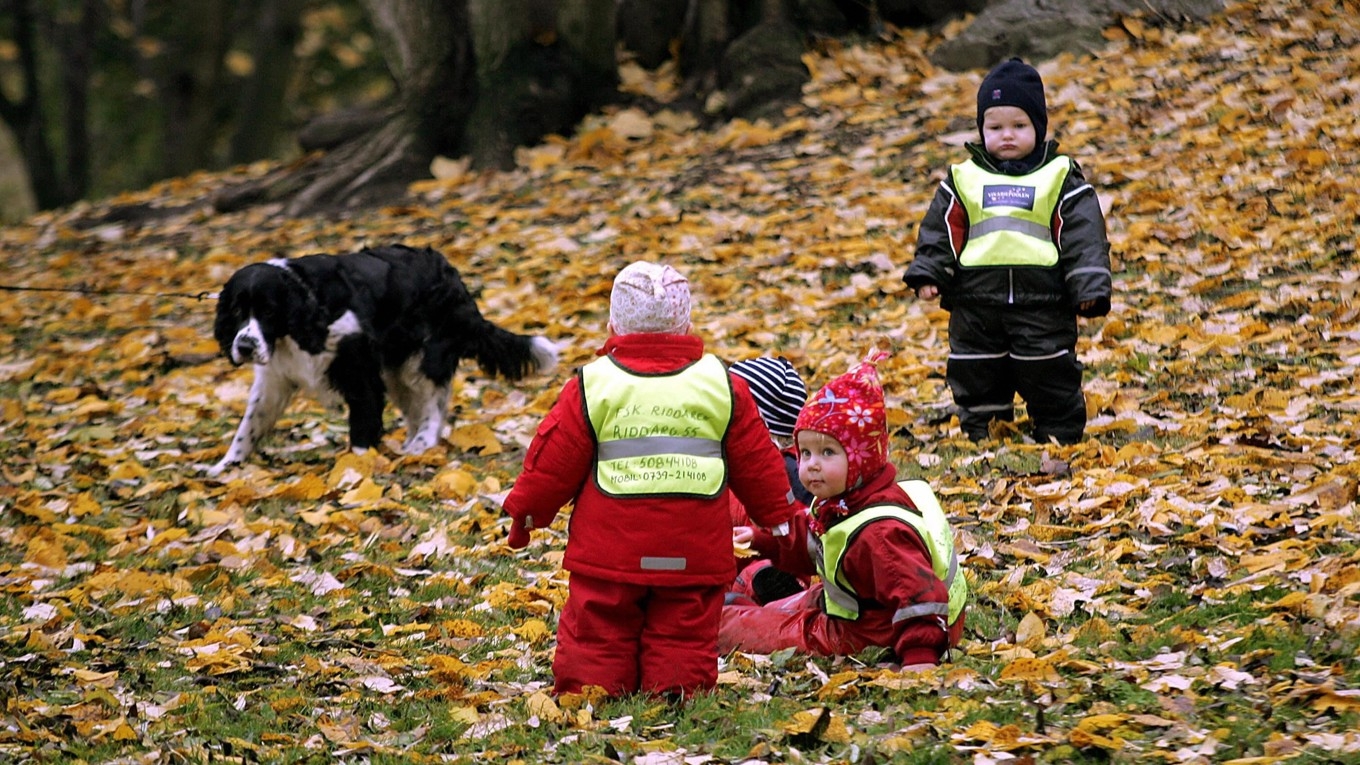 I Sverige finns det tiotusentals anställda i förskolan som saknar rätt utbildning. Foto: Sven Näckstrand/AFP via Getty Images