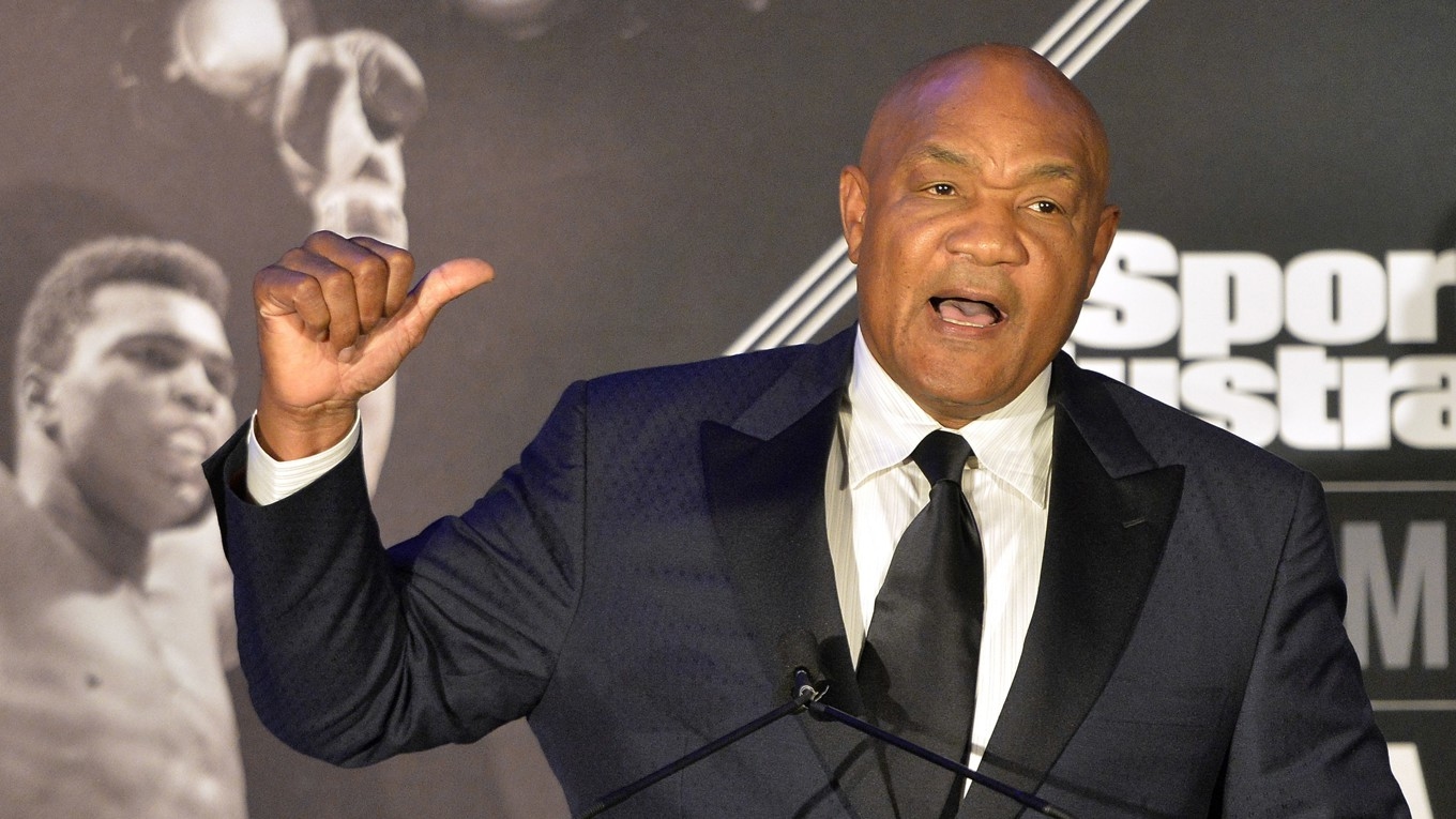 Förre tungviktsboxaren George Foreman avled på fredagen. Arkivbild. Foto: Timothy D. Easley/AP/TT