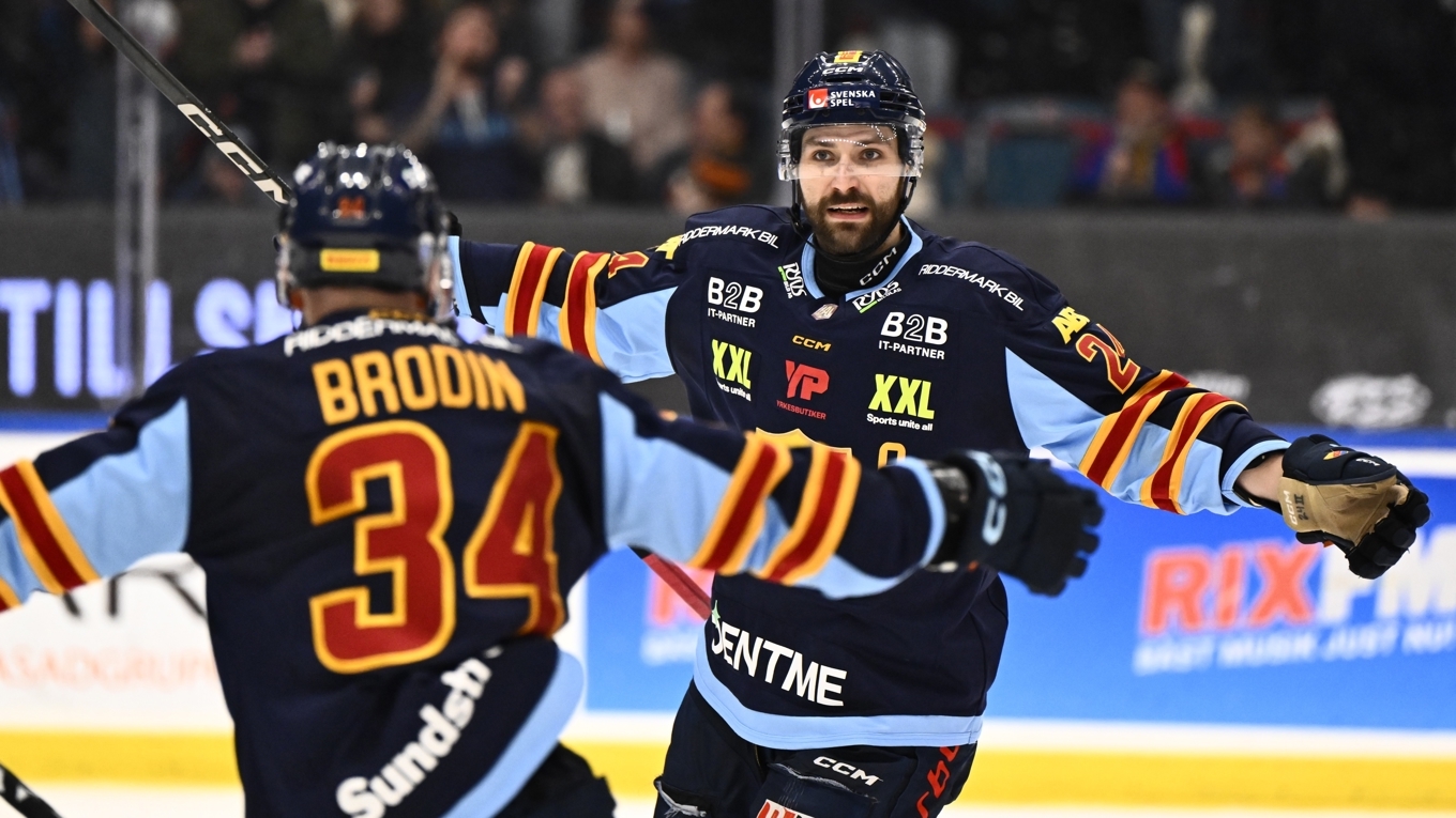Djurgården gör allt de kan för att återvända till SHL. Det handlar om miljoner. Foto: Christine Olsson/TT
