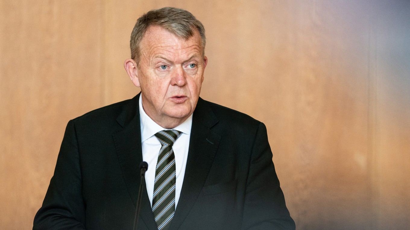 Danmarks utrikesminister Lars Løkke Rasmussen uppskattar inte den amerikanska tonen i Grönlandsfrågan. Foto: Nicolai Helms/Ritzau Scanpix/AFP via Getty Images