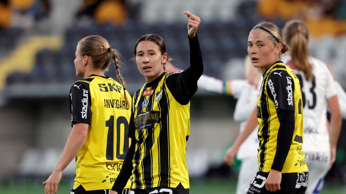 82 procent av tränarna vid upptaktsträffen inför Obos Damallsvenskan tippade att Göteborgsklubben BK Häcken vinner årets allsvenska. Foto: Adam Ihse/TT