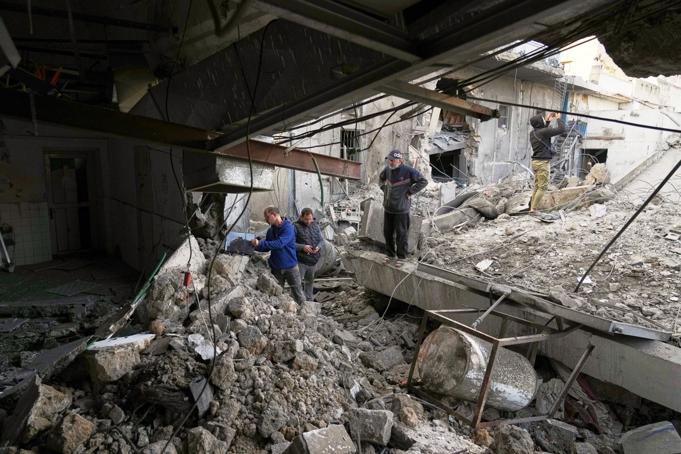 Förödelse i Gaza stad efter ett tidigare flygangrepp. Arkivbild. Foto: Jehad Alshrafi/AP/TT