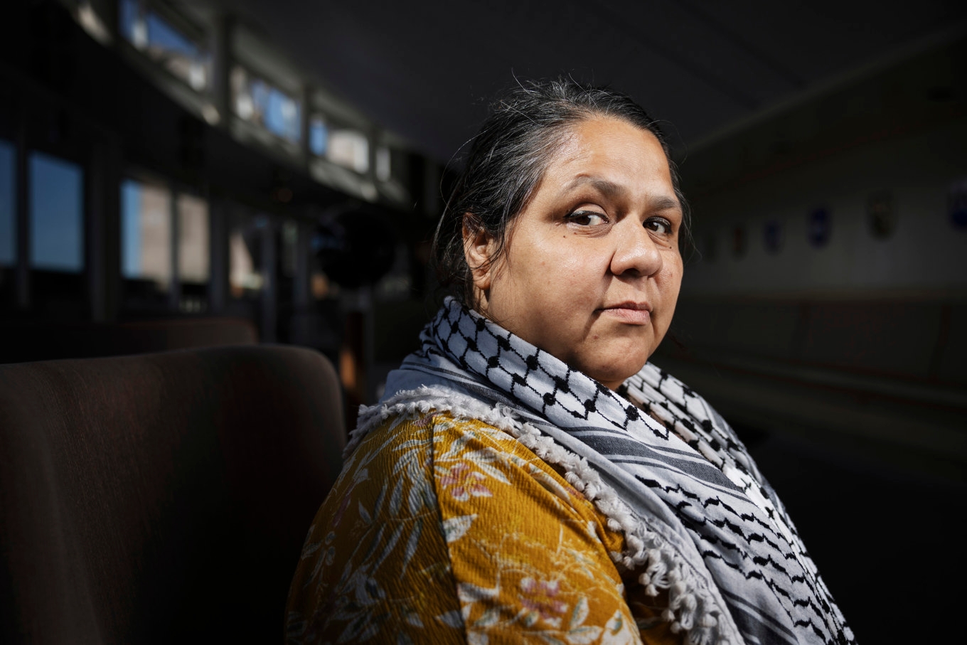 Lorena Delgado Varas (V) tog paus från sina uppdrag efter att ha polisanmälts av Judiska centralrådet. Arkivbild. Foto: Linus Sundahl-Djerf/SVD/TT