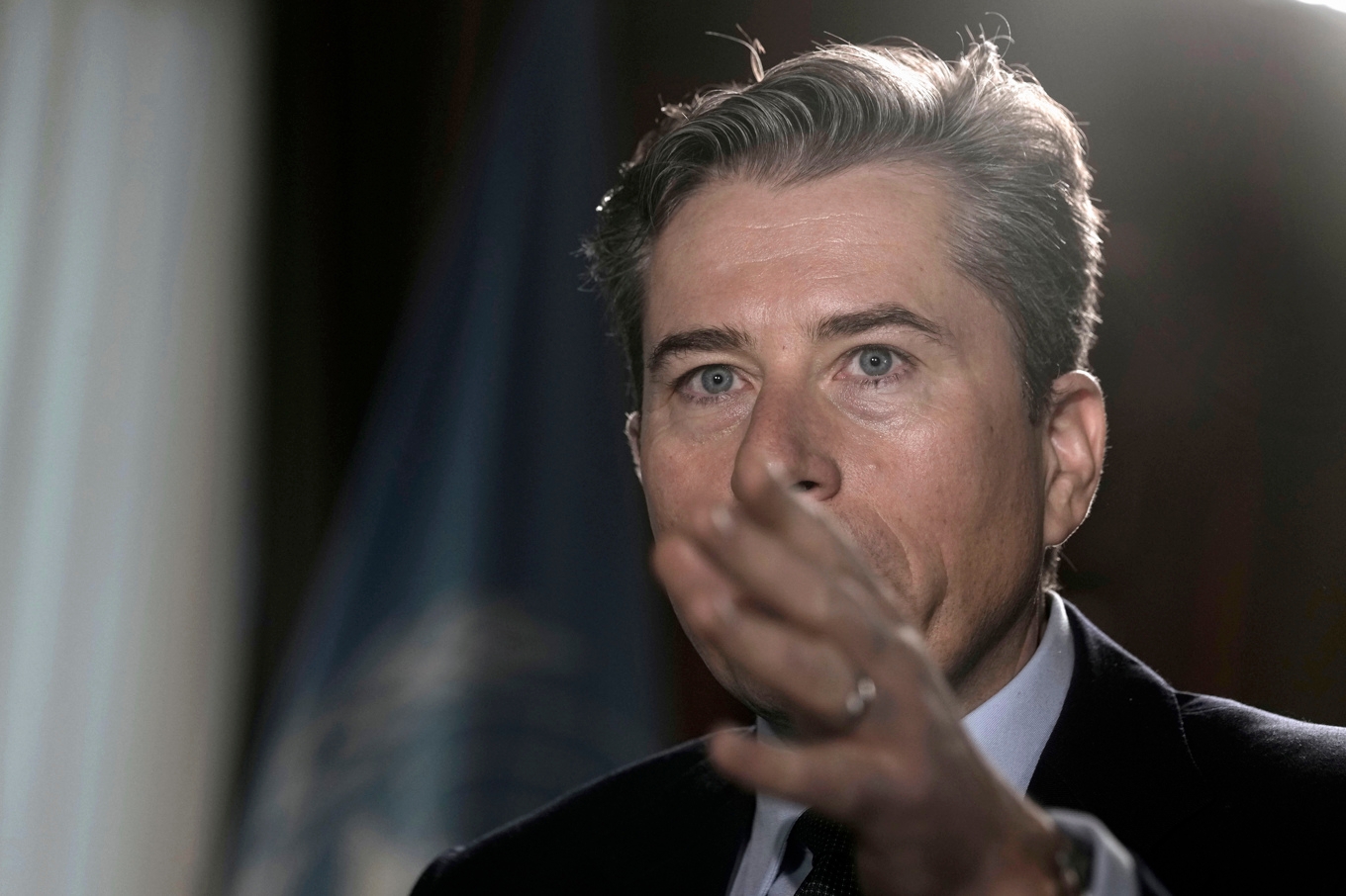 FN:s humanitära chef Tom Fletcher. Arkivbild. Foto: Amr Nabil/AP/TT