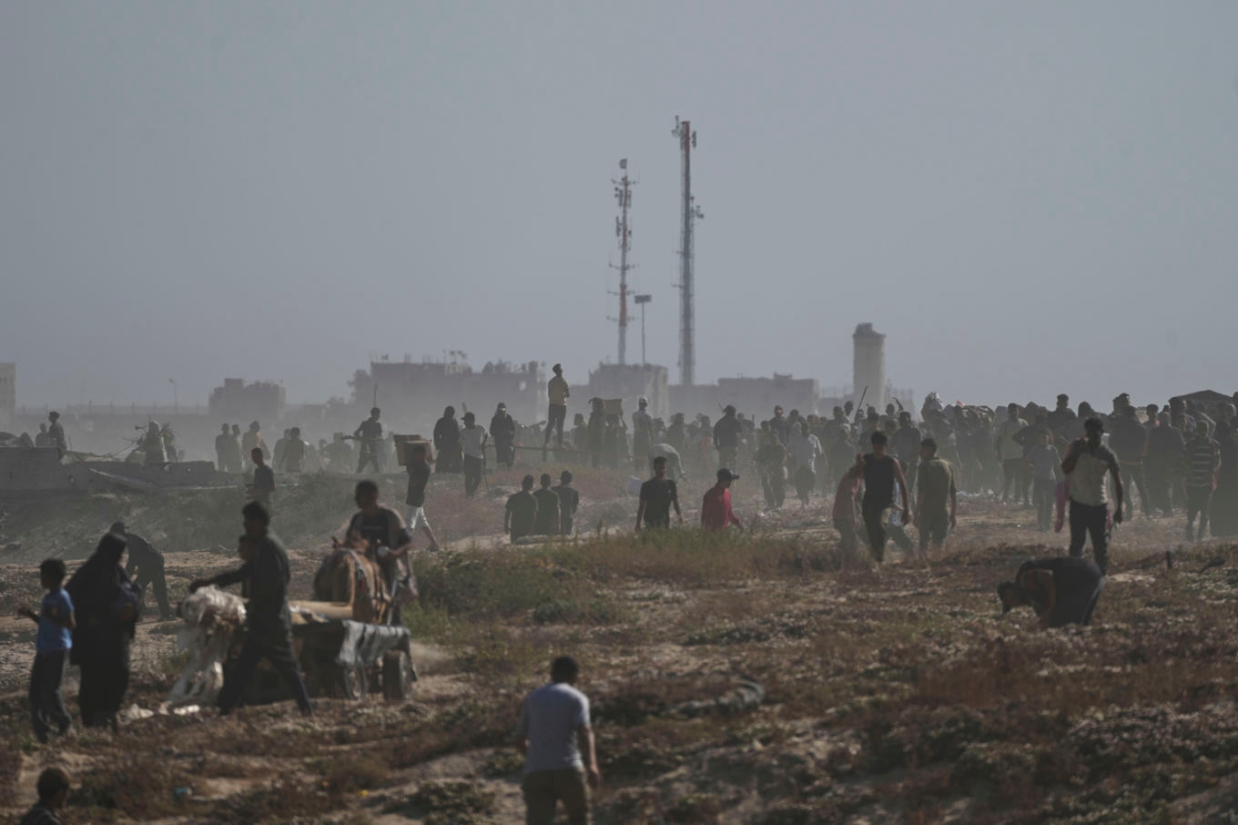 Förödelse i palestinska Gaza. Bilden togs i Rafah i söder tidigare i veckan. Foto: Abdel Kareem Hana/AP/TT